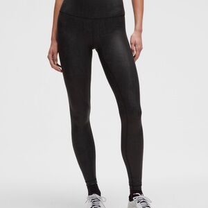 Lululemon Wunder Train High-Rise Tight - Matte Foil